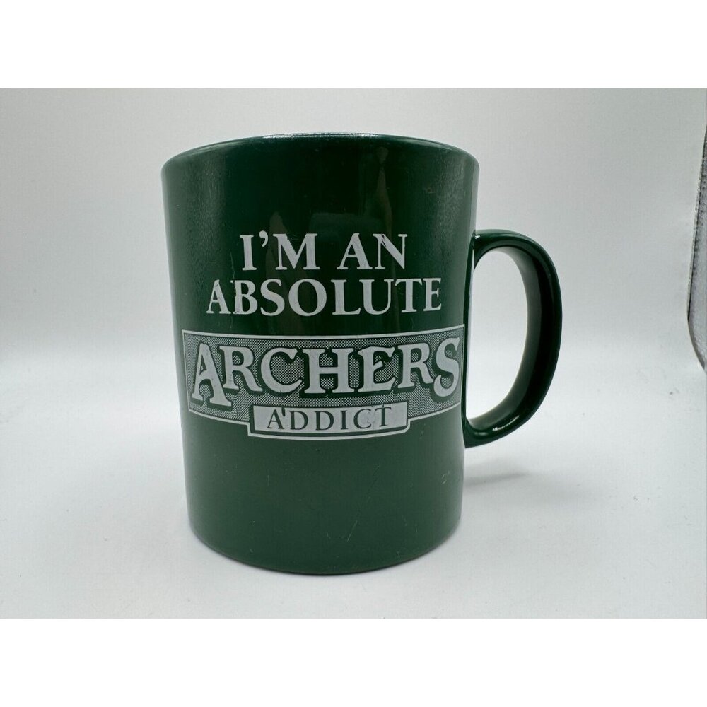 Vintage BBC Radio 4 I’m an Absolute Archers Addict ceramic mug BBC Worldwide Ltd